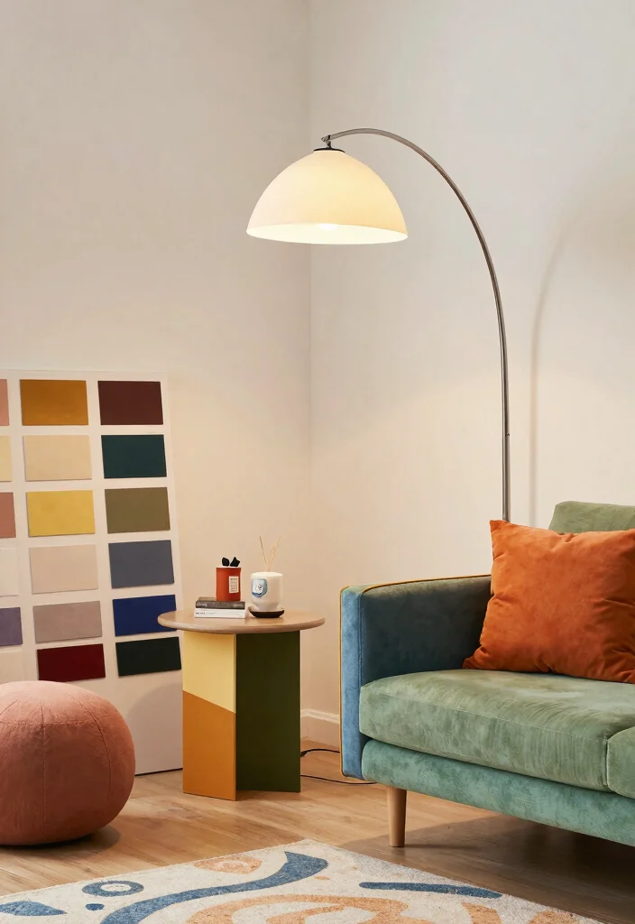 14 Arc Floor Lamp Ideas That Add Drama 54 14 Arc Floor Lamp Ideas That Add Drama - 14. Customizable Lamps 1