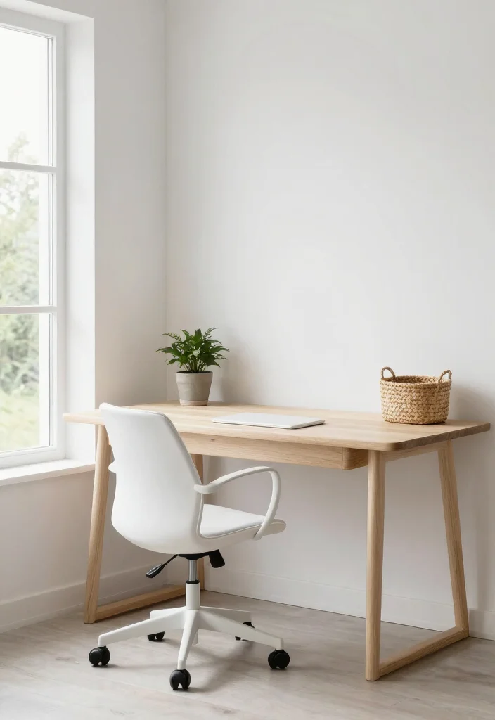 14 Architect Desk Setup Ideas That Look Professional 1 14 Architect Desk Setup Ideas That Look Professional - 1. Scandinavian Minimalism 1