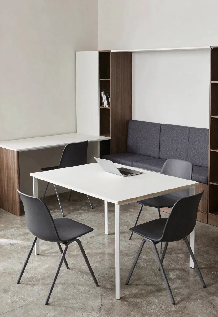 14 Architect Desk Setup Ideas That Look Professional 60 14 Architect Desk Setup Ideas That Look Professional - 10. Multi-Functional Furniture 1