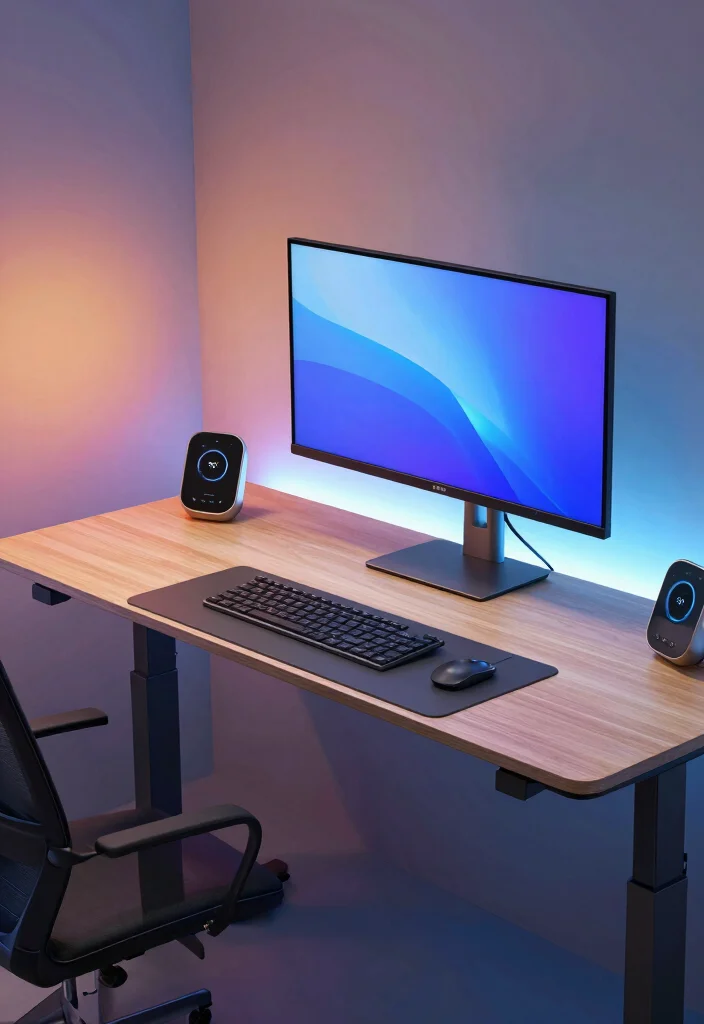 14 Architect Desk Setup Ideas That Look Professional 25 14 Architect Desk Setup Ideas That Look Professional - 5. Smart Tech Integration 1