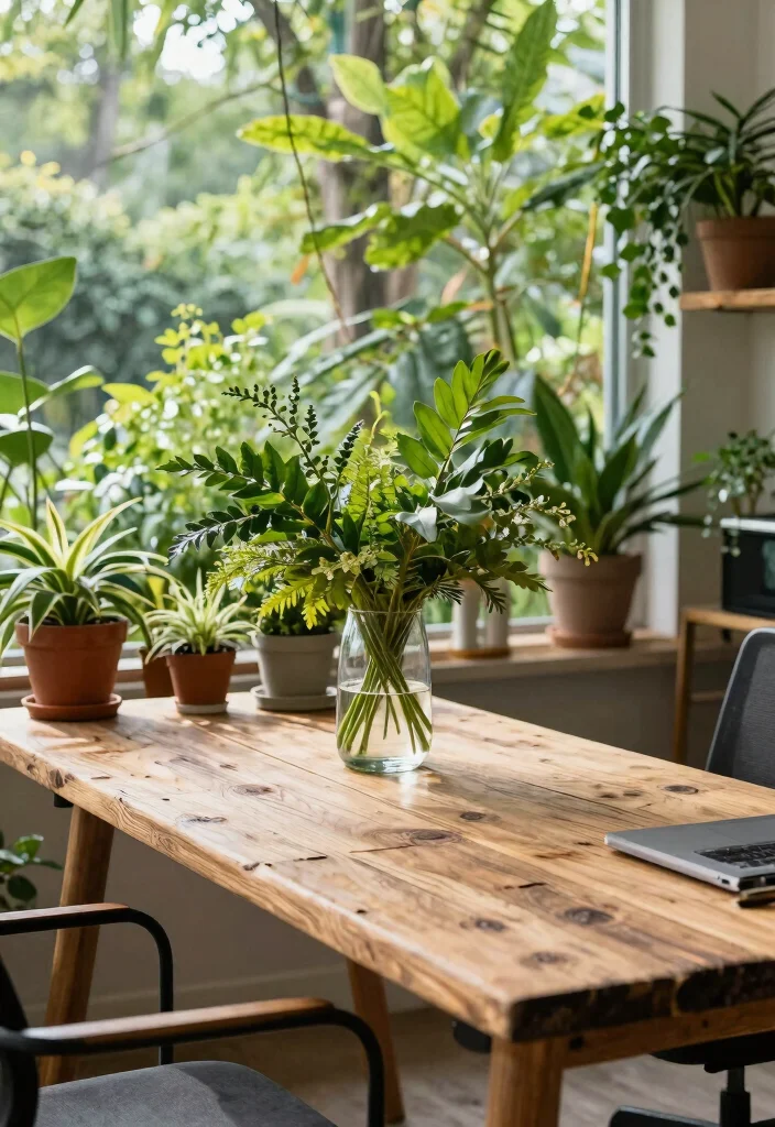 14 Architect Desk Setup Ideas That Look Professional 49 14 Architect Desk Setup Ideas That Look Professional - 9. Nature-Inspired Elements 1