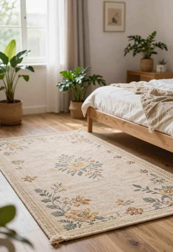 14 Flat Weave Rug Ideas That Feel Minimal & Modern 63 14 Flat Weave Rug Ideas That Feel Minimal & Modern - 13. Nature-Inspired Designs 1