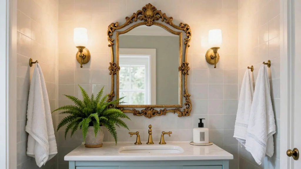 14 Guest Bathroom Mirror Ideas That Impress Visitors