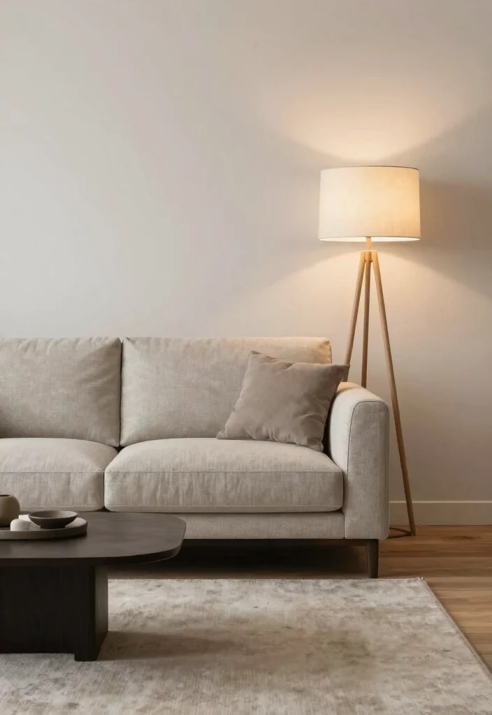 14 Lamp Behind Couch Ideas That Look Designer Approved 50 14 Lamp Behind Couch Ideas That Look Designer Approved - 10. Modern Tripod Lamps 1