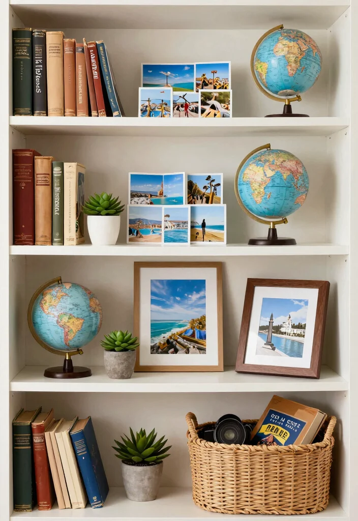 14 Living Room Decor Bookshelf Ideas That Elevate Instantly - 2. Curate a Thematic Display 1