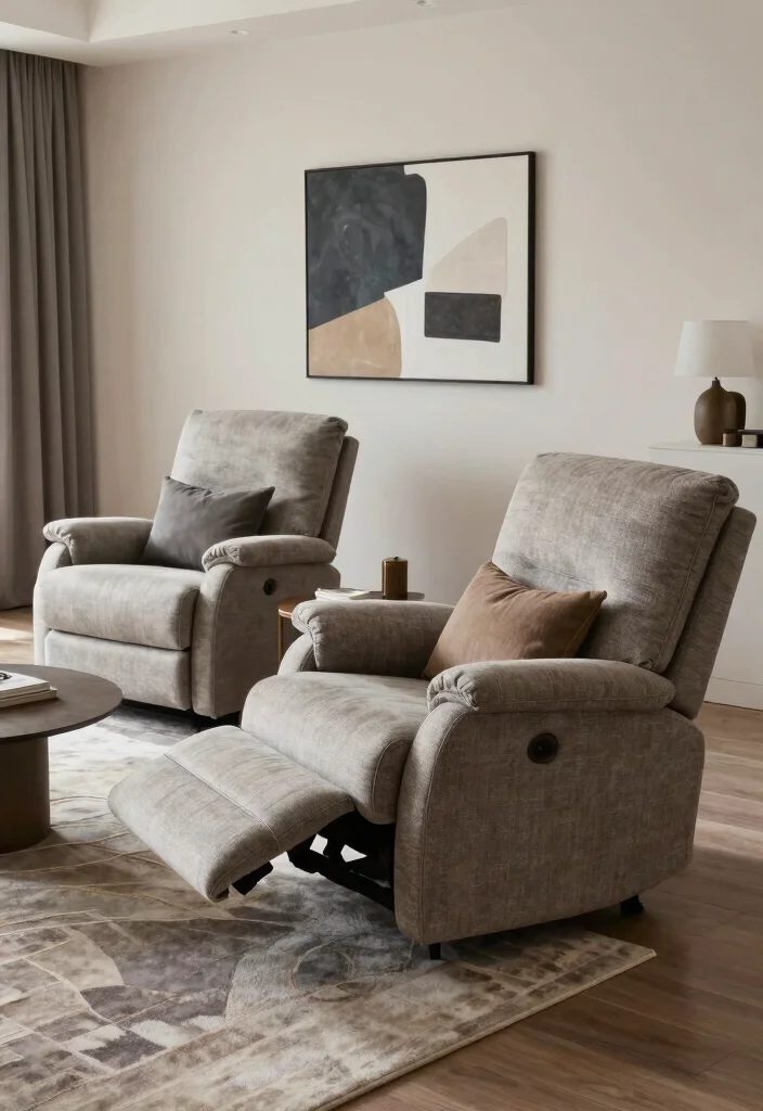 14 Living Room Unit Ideas That Blend Style & Function 42 14 Living Room Unit Ideas That Blend Style & Function - 12. Reclining Furniture 1