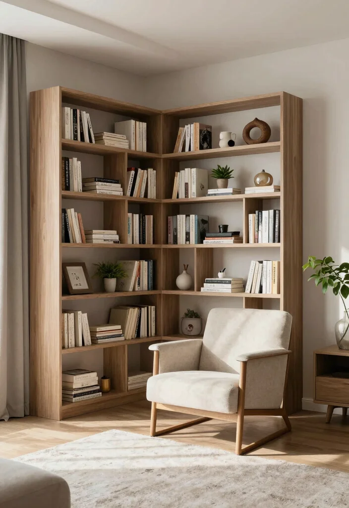 14 Living Room Unit Ideas That Blend Style & Function 25 14 Living Room Unit Ideas That Blend Style & Function - 5. Corner Unit 1