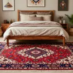 14 Persian Rug Bedroom Aesthetic Ideas With Luxe Charm