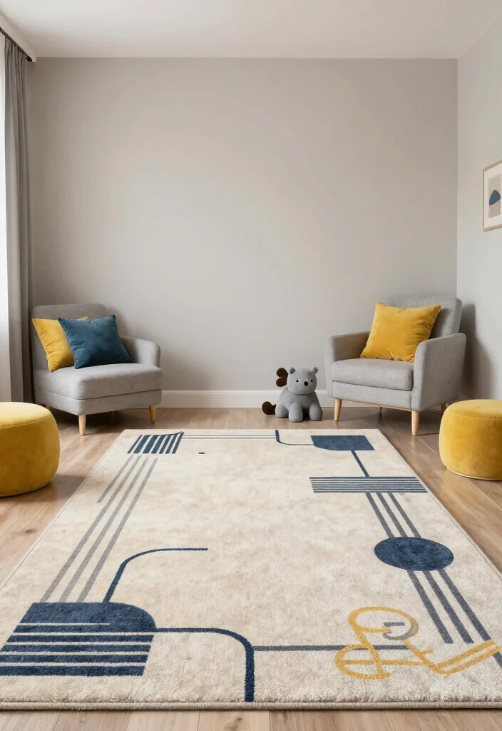 14 Rug Decals Berry Ave Ideas That Look Super Cute - 8. Stylish Modern Lines 1