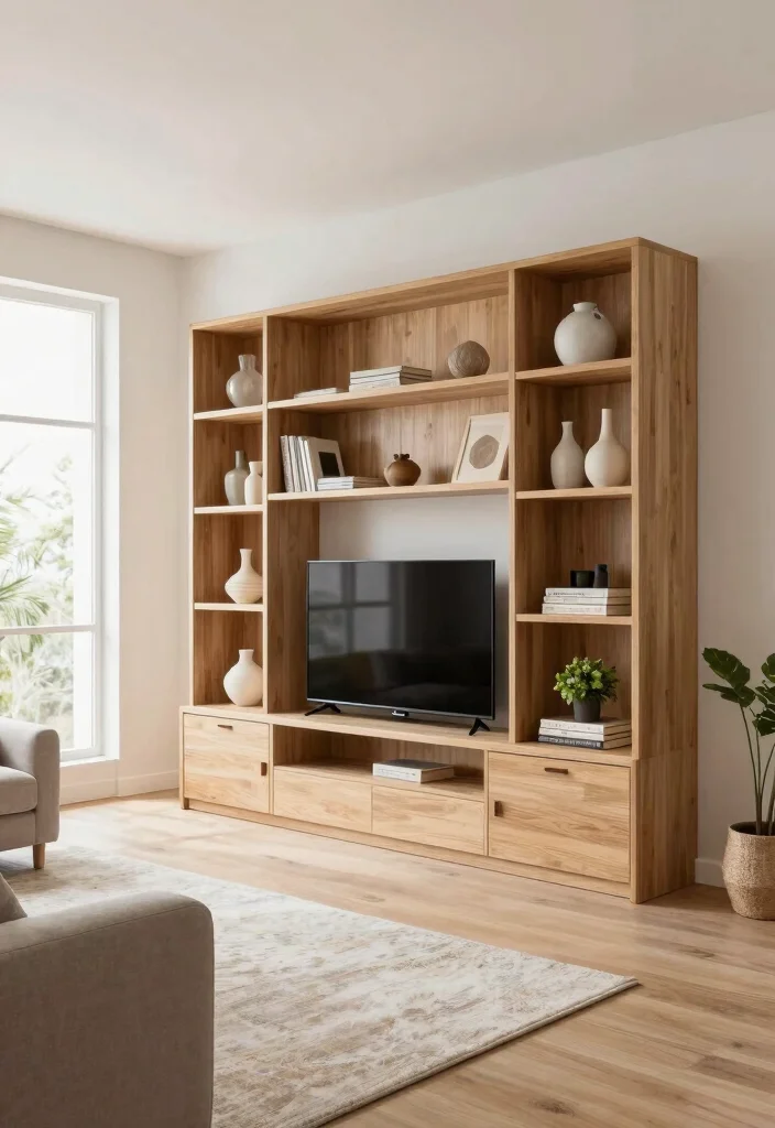 14 Tall TV Unit Ideas That Make a Statement 1 14 Tall TV Unit Ideas That Make a Statement - 1. The Open Concept Marvel 1