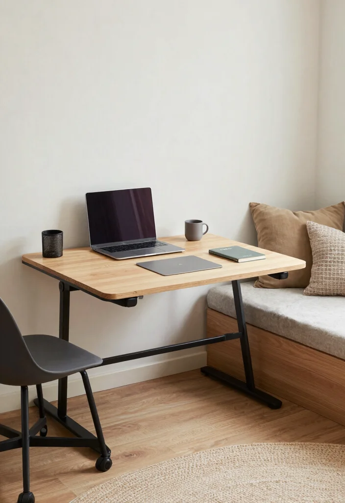 15 Aesthetic Desk Setup 2026 Trending Ideas That Look Pinterest Worthy 43 15 Aesthetic Desk Setup 2026 Trending Ideas That Look Pinterest Worthy - 13. Multifunctional Spaces 1