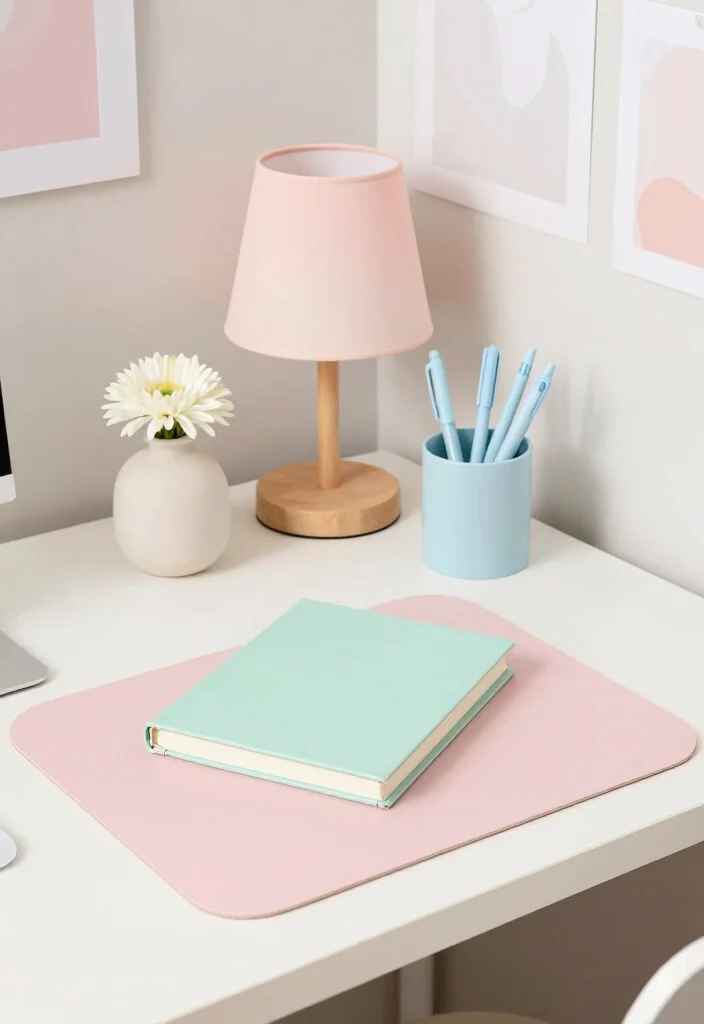 15 Aesthetic Desk Setup 2026 Trending Ideas That Look Pinterest Worthy 13 15 Aesthetic Desk Setup 2026 Trending Ideas That Look Pinterest Worthy - 3. Soft Pastels for a Gentle Touch 1