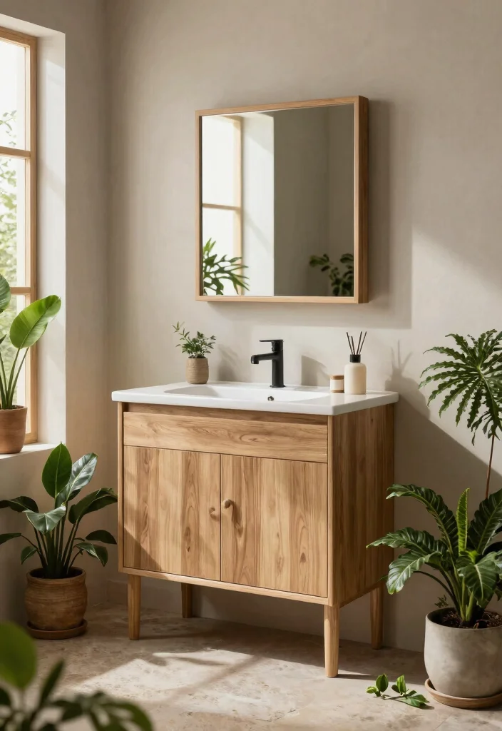 15 Bathroom Mirror Cabinet 2026 Trending Ideas That Add Smart Storage 25 15 Bathroom Mirror Cabinet 2026 Trending Ideas That Add Smart Storage - 5. Natural Elements 1