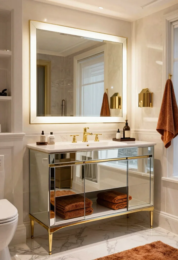 15 Bathroom Mirror Cabinet 2026 Trending Ideas That Add Smart Storage 36 15 Bathroom Mirror Cabinet 2026 Trending Ideas That Add Smart Storage - 6. Glamorous Touches 1