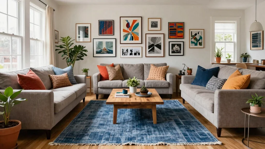 15 Blue Jean Rug Ideas With Casual Cool Vibes