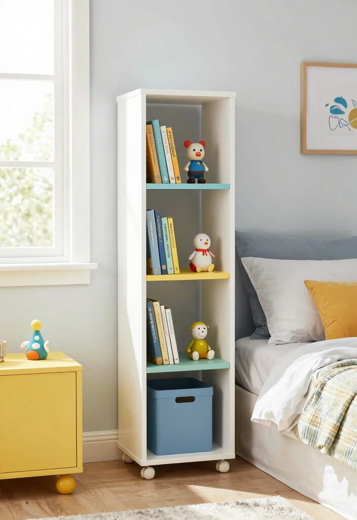 15 Boys Room Bookshelf Ideas That Feel Cool & Practical 53 15 Boys Room Bookshelf Ideas That Feel Cool & Practical - 13. Compact Bookshelves: Space Savers 1