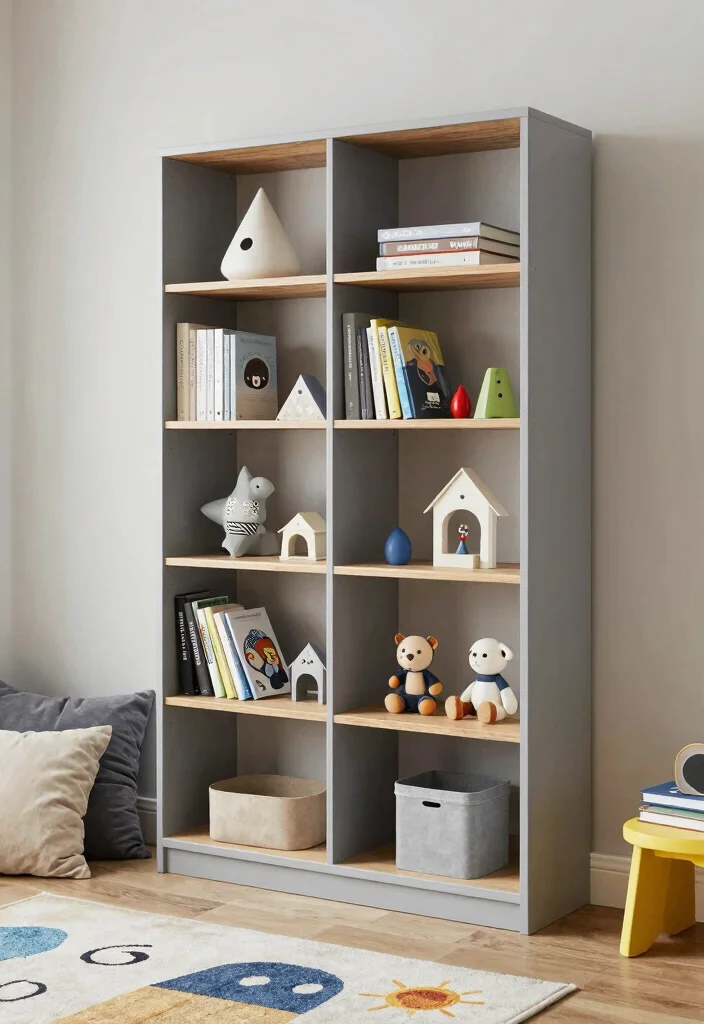 15 Boys Room Bookshelf Ideas That Feel Cool & Practical 25 15 Boys Room Bookshelf Ideas That Feel Cool & Practical - 5. Open Shelving: Display and Access 1