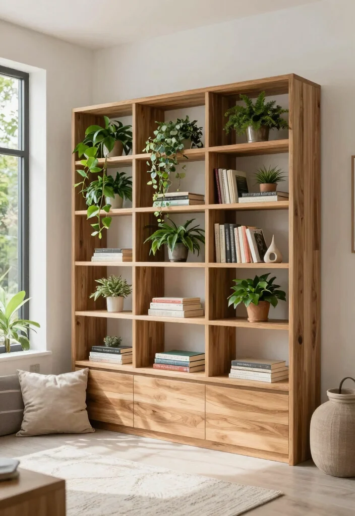 15 In Wall Bookshelf Ideas That Save Space Beautifully 65 15 In Wall Bookshelf Ideas That Save Space Beautifully - 15. Outdoor-Inspired Bookshelf Designs 1