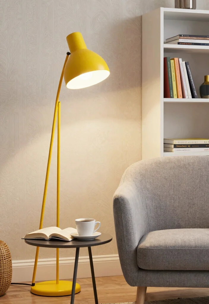 15 MCM Floor Lamp Ideas With Retro Style 1 15 MCM Floor Lamp Ideas With Retro Style - 1. The Iconic Tripod Lamp 1