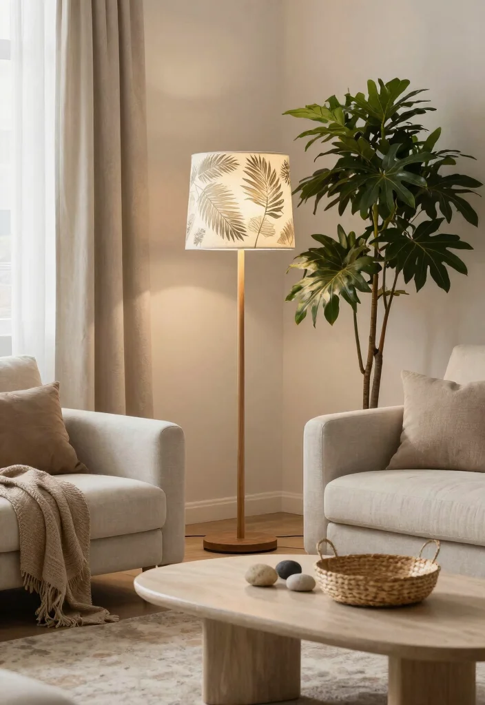 15 MCM Floor Lamp Ideas With Retro Style 50 15 MCM Floor Lamp Ideas With Retro Style - 10. Nature-Inspired Lamps 1