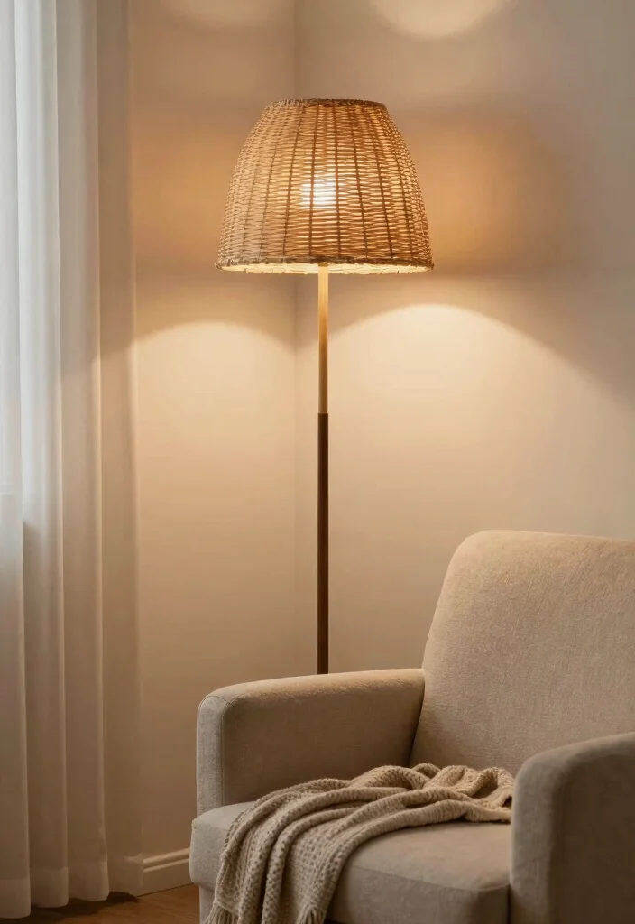 15 MCM Floor Lamp Ideas With Retro Style 62 15 MCM Floor Lamp Ideas With Retro Style - 12. Textured Lampshades 1
