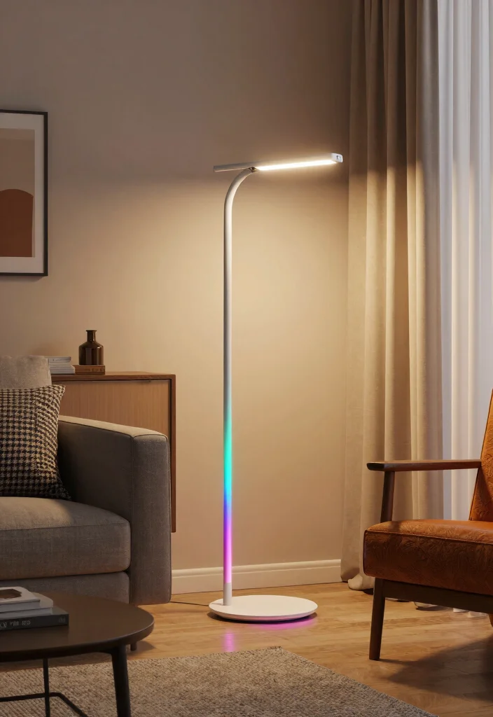 15 MCM Floor Lamp Ideas With Retro Style 63 15 MCM Floor Lamp Ideas With Retro Style - 13. Smart Floor Lamps 1