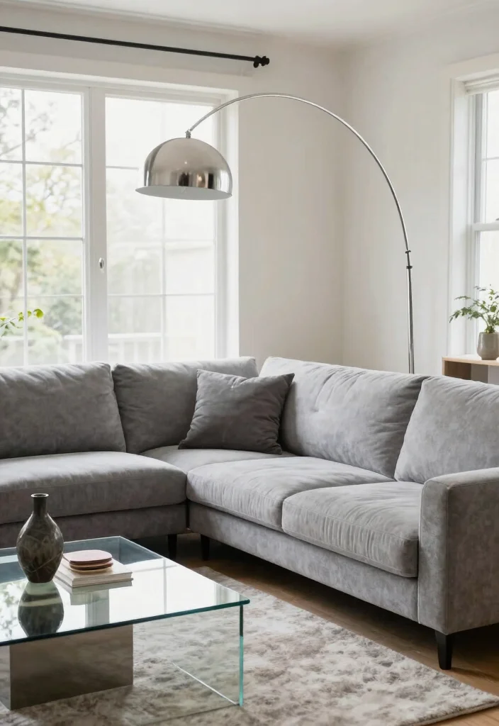 15 MCM Floor Lamp Ideas With Retro Style 2 15 MCM Floor Lamp Ideas With Retro Style - 2. The Svelte Arc Lamp 1