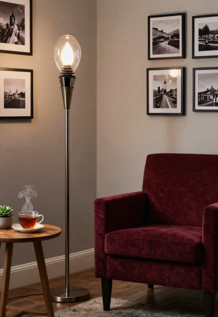 15 MCM Floor Lamp Ideas With Retro Style 13 15 MCM Floor Lamp Ideas With Retro Style - 3. The Elegant Torchiere 1