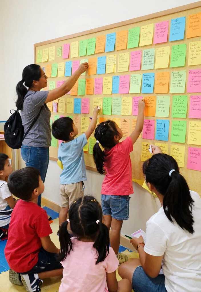 15 Preschool Families Unit Ideas That Feel Engaging 65 15 Preschool Families Unit Ideas That Feel Engaging - 15. Family Feedback Wall 1