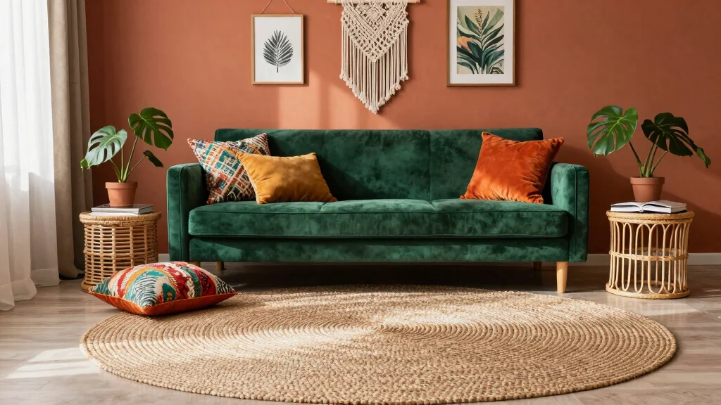 15 Round Boho Rug Ideas With Free Spirited Vibes