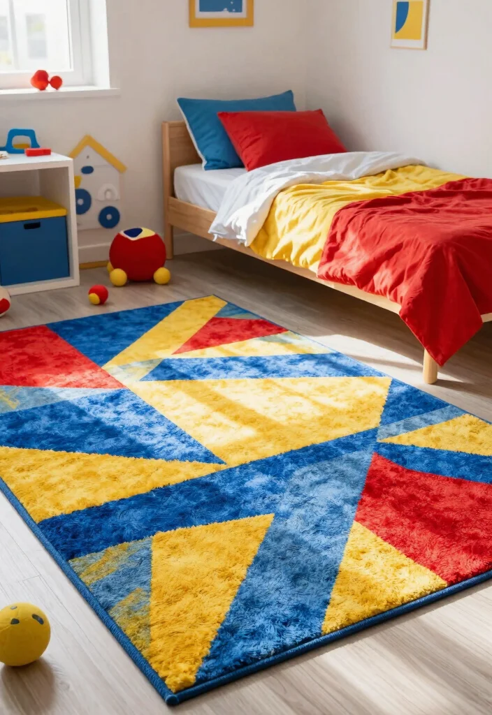 15 Rug Seamless Texture Ideas for Design Lovers - 3. Geometric Patterns 1