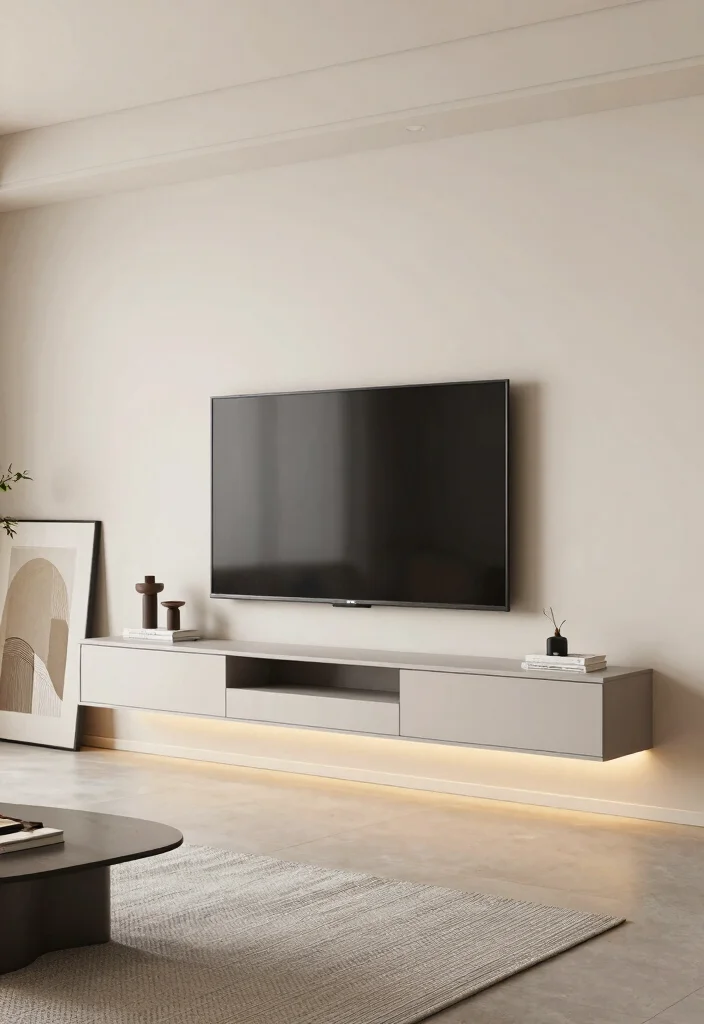 15 TV Unit With Storage 2026 Trending Ideas That Hide Clutter - 3. Floating Wonder 1