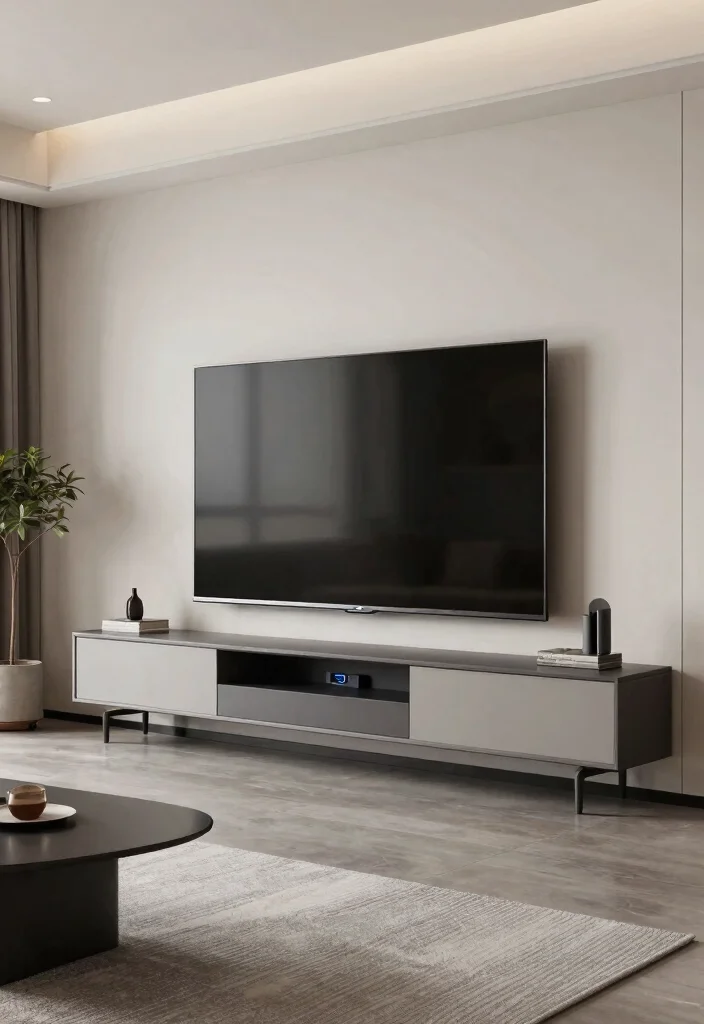 15 TV Unit With Storage 2026 Trending Ideas That Hide Clutter - 9. Smart Technology Integration 1