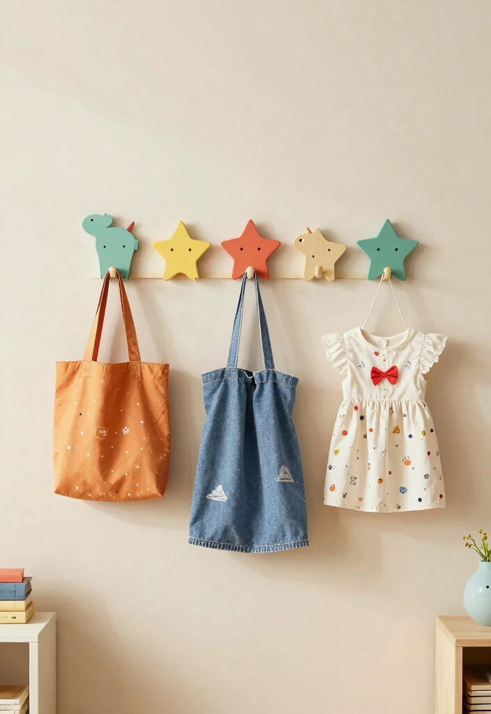 16 Bookshelf Toy Storage Ideas That Hide Clutter Stylishly 50 16 Bookshelf Toy Storage Ideas That Hide Clutter Stylishly - 10. Eco-Friendly Wall Hooks 1