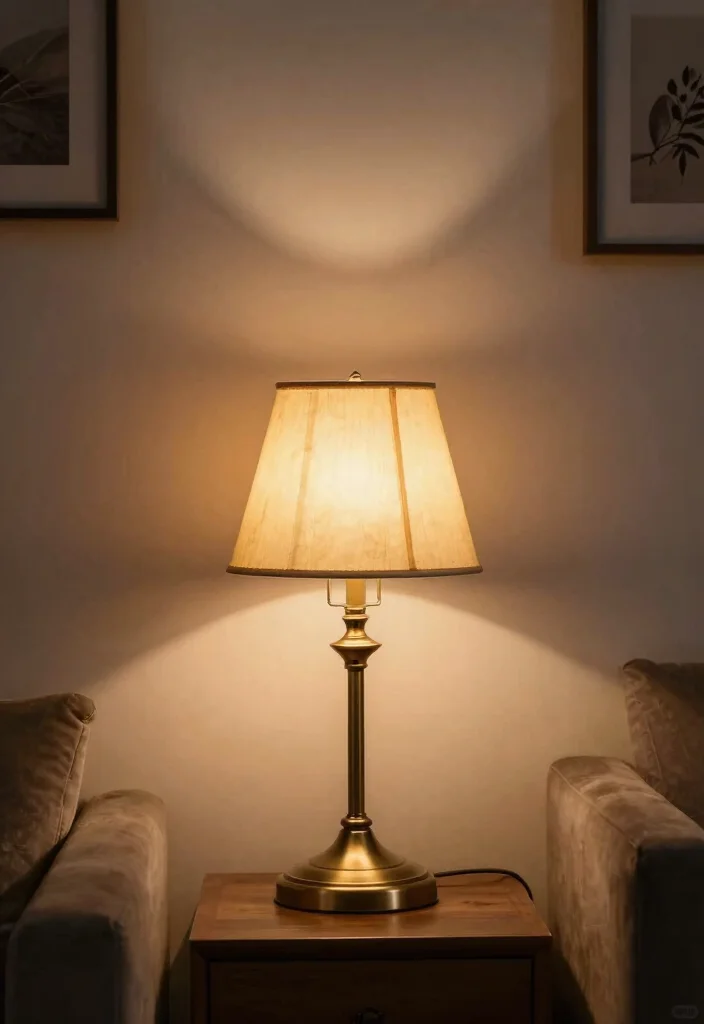 16 Brass Lamp Makeover Ideas That Feel Luxe 52 16 Brass Lamp Makeover Ideas That Feel Luxe - 12. Play with Lighting Effects 1