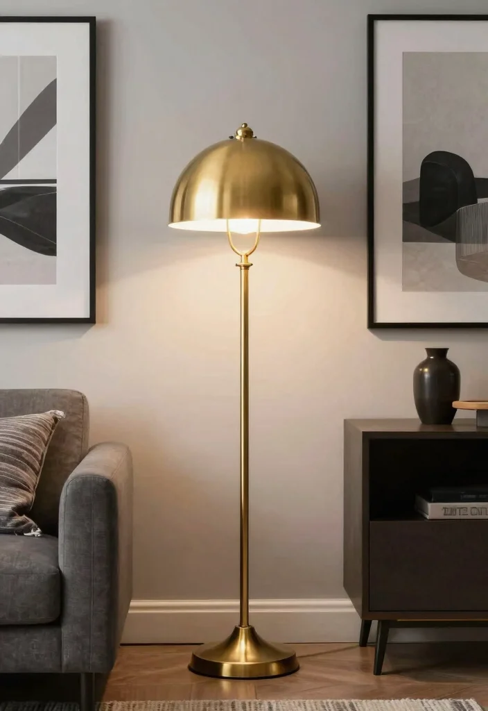 16 Brass Lamp Makeover Ideas That Feel Luxe 64 16 Brass Lamp Makeover Ideas That Feel Luxe - 14. Mix Vintage with Modern 1