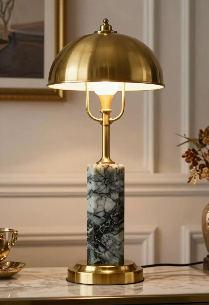 16 Brass Lamp Makeover Ideas That Feel Luxe 28 16 Brass Lamp Makeover Ideas That Feel Luxe - 8. Upgrade the Base 1