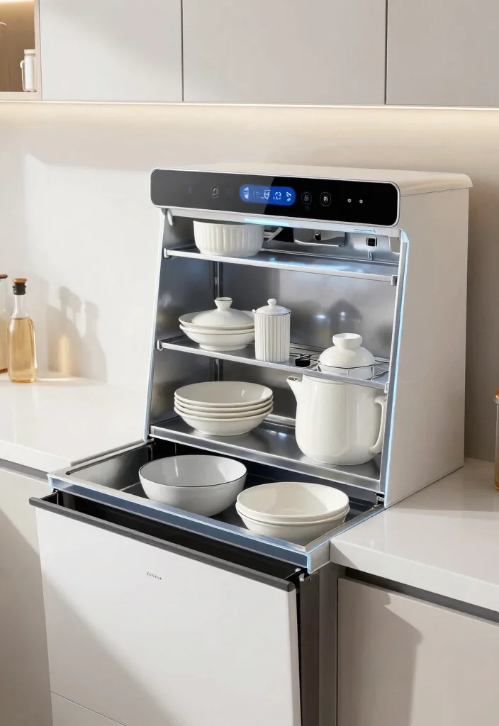 16 Crockery Unit Design 2026 Trending Ideas That Look Elegant - 12. Smart Kitchen Innovations 1