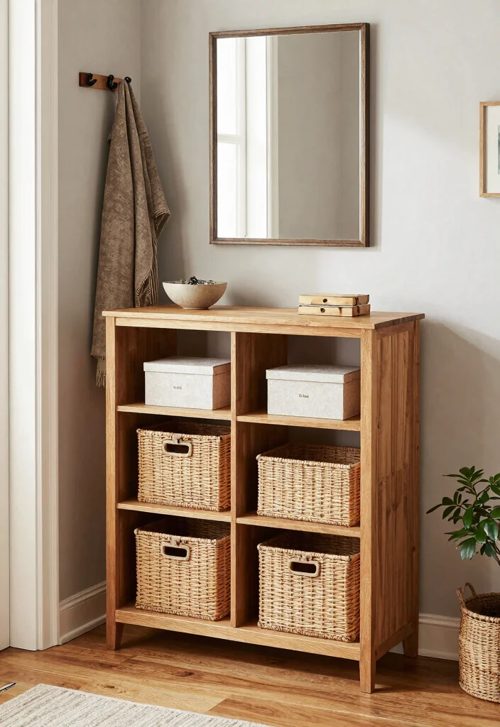 16 Kallax Shelving Unit Ideas That Maximize Storage 2 16 Kallax Shelving Unit Ideas That Maximize Storage - 2. Stylish Entryway Storage 1