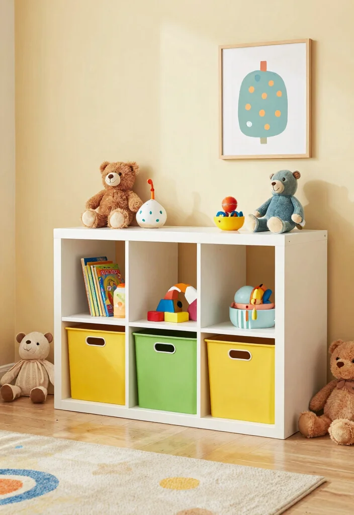 16 Kallax Shelving Unit Ideas That Maximize Storage 3 16 Kallax Shelving Unit Ideas That Maximize Storage - 3. Kids’ Toy Storage 1
