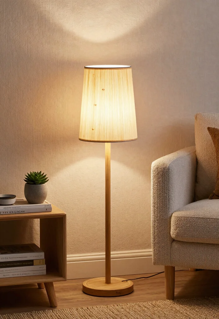 16 Modern Table Lamp Ideas That Elevate Any Room - 1. Eco-Friendly Bamboo Lamps 1