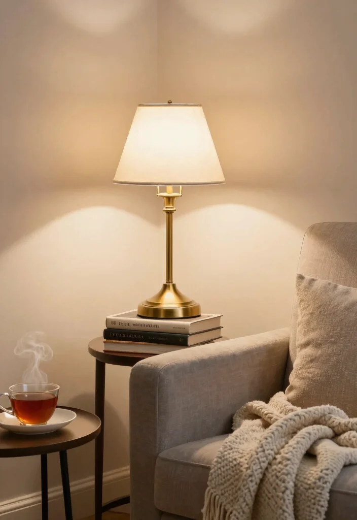 16 Modern Table Lamp Ideas That Elevate Any Room - 6. Vintage-Inspired Brass Lamps 1