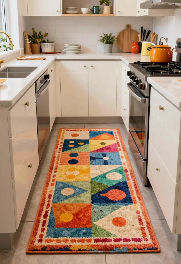 16 Rug Runner Kitchen Ideas That Blend Style & Function - 13. Reversible Rugs for Dual Functions 1