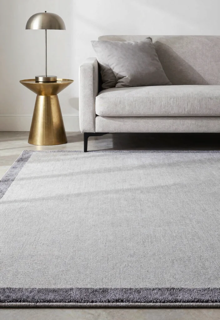 16 Rug on Carpet Living Room 2026 Trending Ideas That Layer Like a Pro 13 16 Rug on Carpet Living Room 2026 Trending Ideas That Layer Like a Pro - 3. Subtle Elegance with Monochrome Layers 1