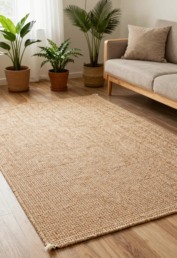 16 Rug on Carpet Living Room 2026 Trending Ideas That Layer Like a Pro 27 16 Rug on Carpet Living Room 2026 Trending Ideas That Layer Like a Pro - 7. Earthy Tones for a Natural Feel 1
