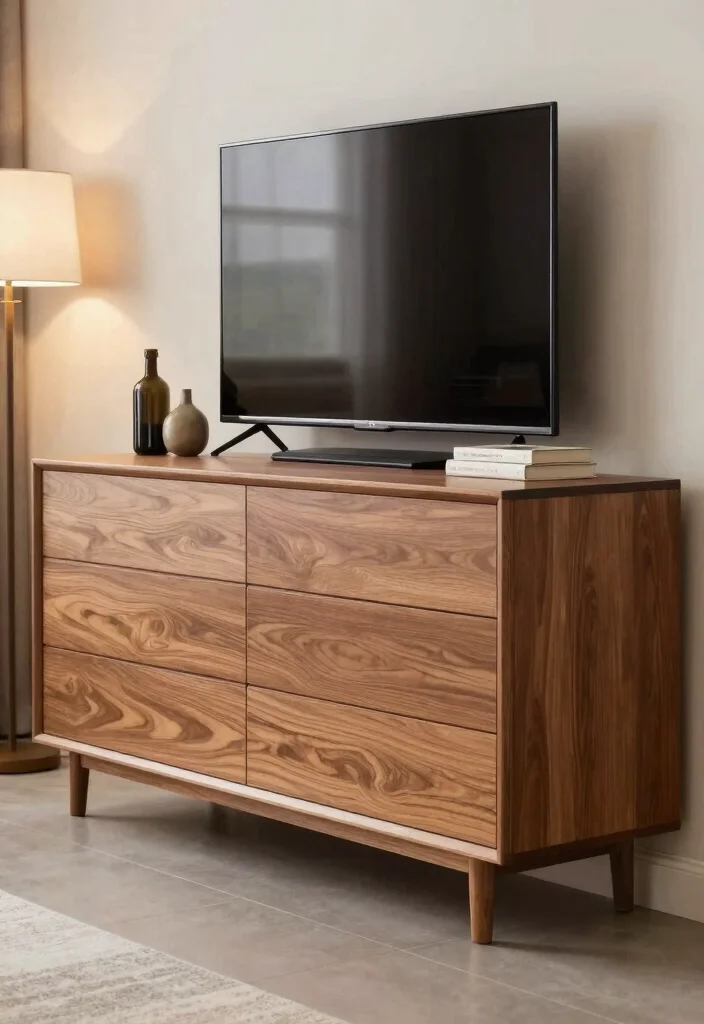 16 TV Unit Design for Living Room Ideas That Wow 29 16 TV Unit Design for Living Room Ideas That Wow - 9. Stylish Drawer Units 1