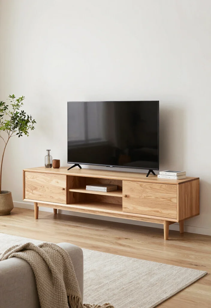 16 TV Unit Minimal Design Ideas That Stay Sleek 54 16 TV Unit Minimal Design Ideas That Stay Sleek - 14. Scandinavian-Inspired Design 1