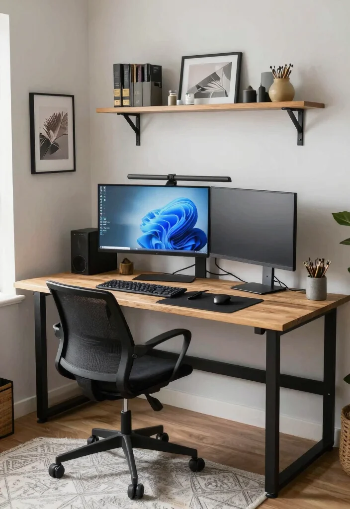 16 Two Monitors Desk Setup Ideas That Boost Workflow 65 16 Two Monitors Desk Setup Ideas That Boost Workflow - 15. Customizable Modular Setup 1