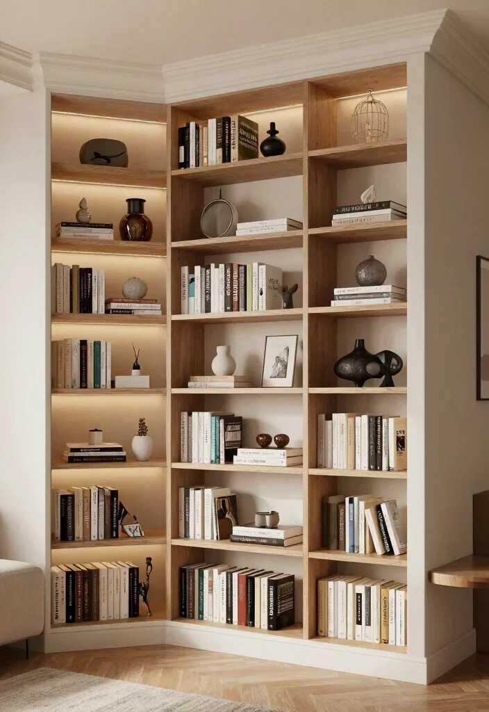17 Bookshelf Inspiration Small Room Ideas That Feel Big 56 17 Bookshelf Inspiration Small Room Ideas That Feel Big - 16. Custom Built-ins for Tailored Solutions 1