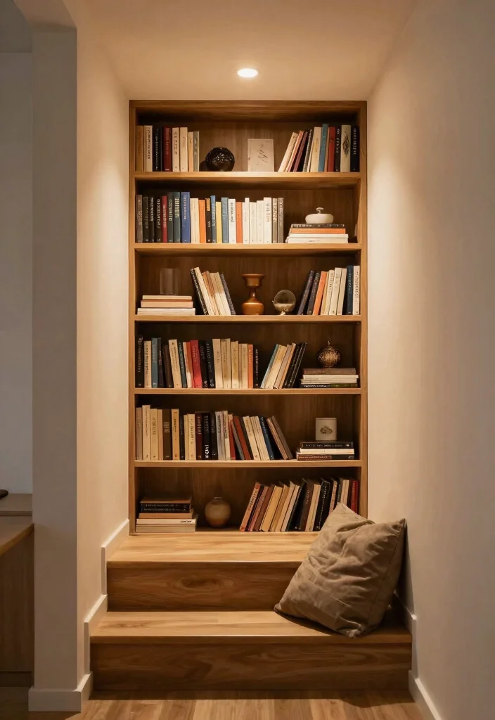 17 Bookshelf Inspiration Small Room Ideas That Feel Big 29 17 Bookshelf Inspiration Small Room Ideas That Feel Big - 9. Under-Stair Storage Solutions 1